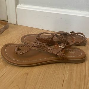sophie17 size 6 brown sandals in good condition